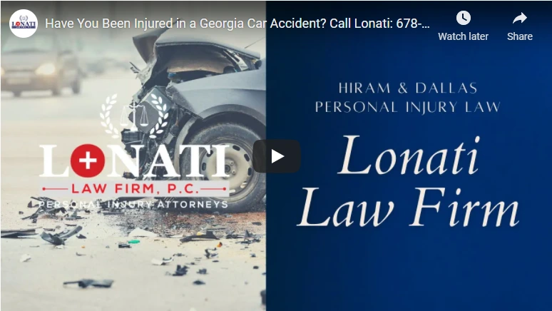Car Accident Attorneys in Hiram GA Lonati Law Firm