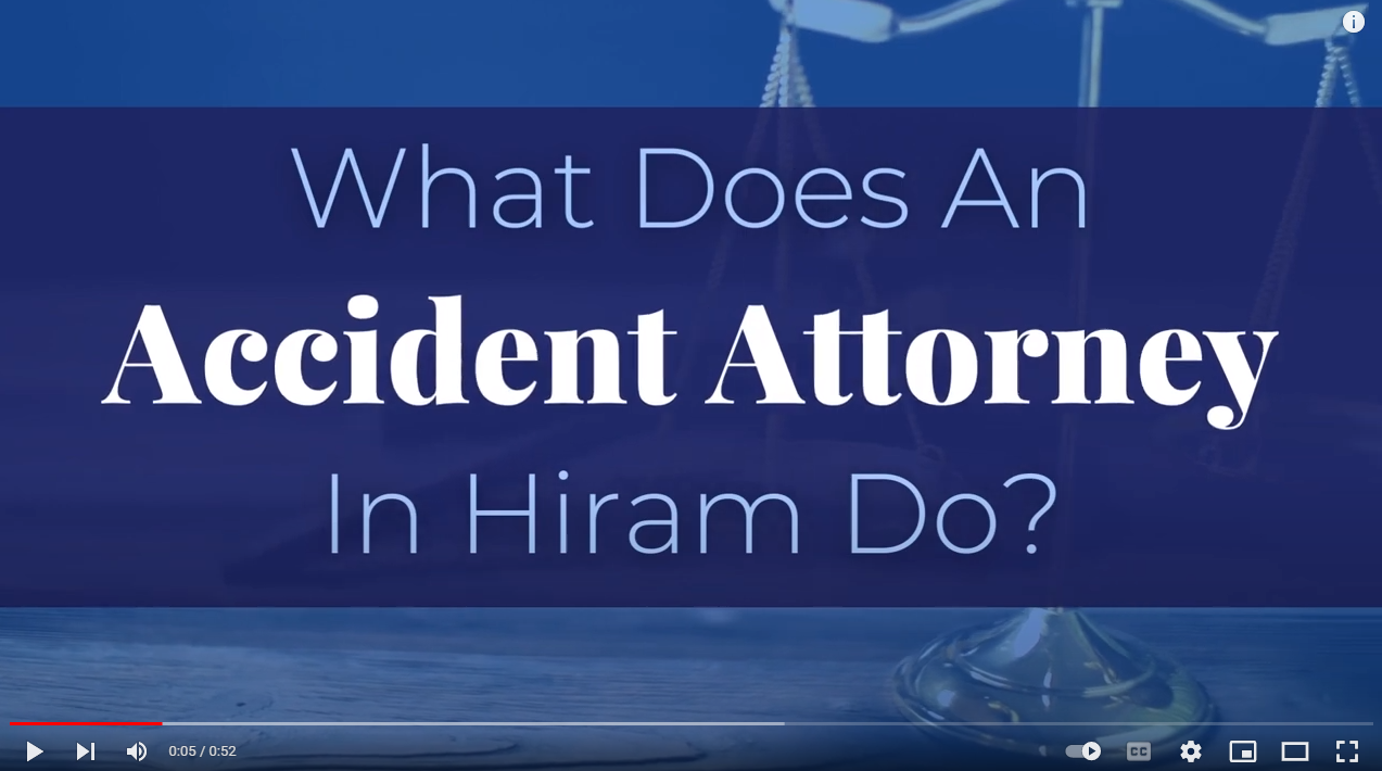 what does an accident attorney in Hiram do