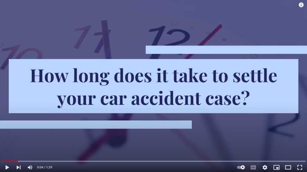 how long does it take to settle a georgia car accident case
