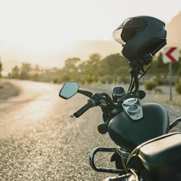 Motorcycle and helmet - Motorcycle Accident Injury Law Office In Kennesaw, Georgia